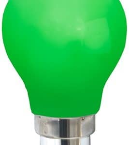 Star Trading - Farvet B22 LED Pære-Grøn