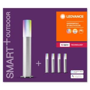 Ledvance Smart+ Zigbee Garden 5 Pole LED havelampe - farveskift + hvid - startpakke
