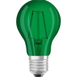 Ledvance E27 standardpære - grøn