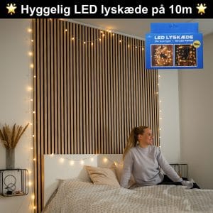 LED Lyskæde 10m 80dioder
