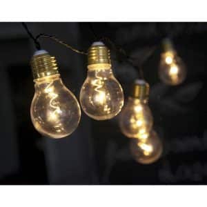 Have lyskÃ¦de | 100 cm | 5 LED lamper | AA batteri | IP44 | GLOW