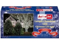 Activejet LED Christmas tree lights, cold white, 100 pcs. (AJE-CHAIN100/10M/CW)