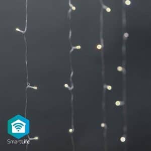 Nedis SmartLife Lyskæde/Dekorativ LED Gardin - 3x3 meter