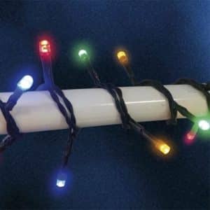 Veli Line udendÃ¸rs LED batterilyskÃ¦de - multifarvet/120 lys