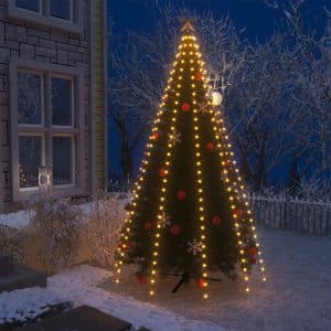 vidaXL netlys til juletræ med 300 LED'er IP44 300 cm