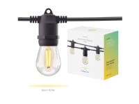 Hombli Smart - Kædelys - LED-filament-lyspære x 10 - total: 7 W - varmt hvidt lys - 2700 K