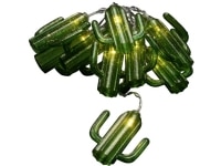 Konstsmide 3127-903 Motiv-lyskæde Kaktusser Indvendigt Batteridrevet Antal pærer 10 LED (RGB) Varmhvid Oplyst Længde: 1.8 m Timer