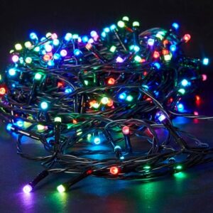 Da'core LED RGB lyskæde 100 LED med mange funktioner IP44 og remote