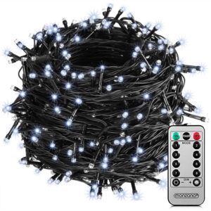 Fairy lights Christmas cold white 60m fjernbetjening