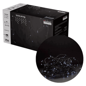 Istappe lyskæde - CW - 6400K - IP44 - 8 M