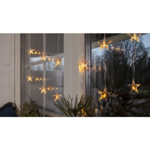 LED lyskæde 20 stjerner 180 X 40cm
