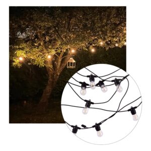 Solcelle Lyskæde - 10m - 2700K - Inkl. LED