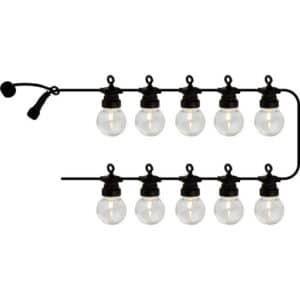 Sirius Lucas udendørs lyskæde, klare pærer, startsæt