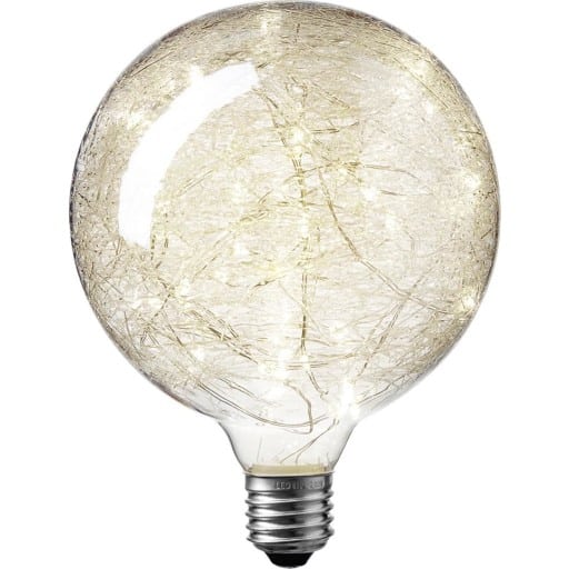 Nielsen Light Klokkeblomst E27 globepære, 2500K, 1W, Ø12,5 cm