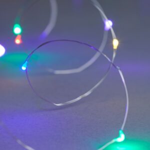 Sirius - Knirke multi 40 lys, Multi/Sølv