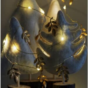 Sirius Marlin lyskæde med blade