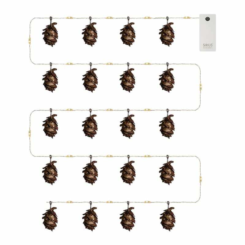 Sirius - Molly Kogler, 20 LED, Guld, 2m+30 cm