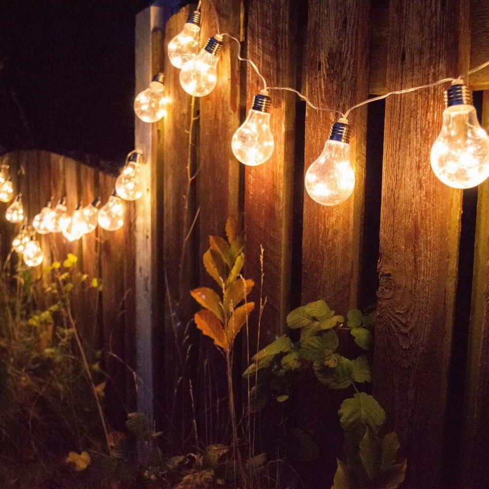 Aurora PRO Vintage Solcelle Lyskæde (20 pærer)