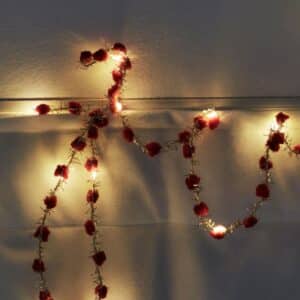 Sirius - Ina Lyskæde, Rød/Guld, 2 m