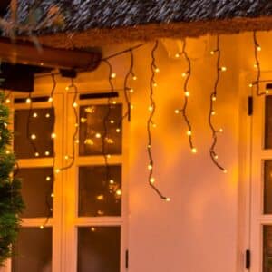 Sirius - Top-Line Energy Iskrystal Supplement sæt 100 LED, Varm Hvid, 2,5 x 0,75 m