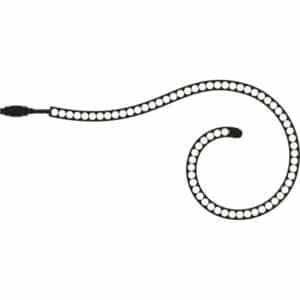 Sirius Top-Line udendørs ropelight, 144 varm hvide lys, 4 meter, forlænger