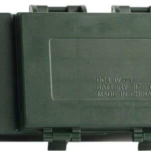 Battery box, Plain, Dark Green