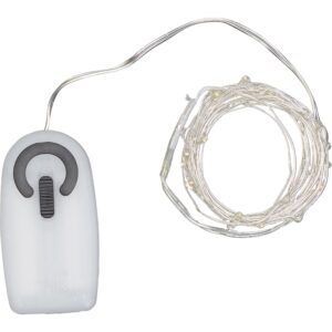 Knirke 40L M/timer, Klar/sølv