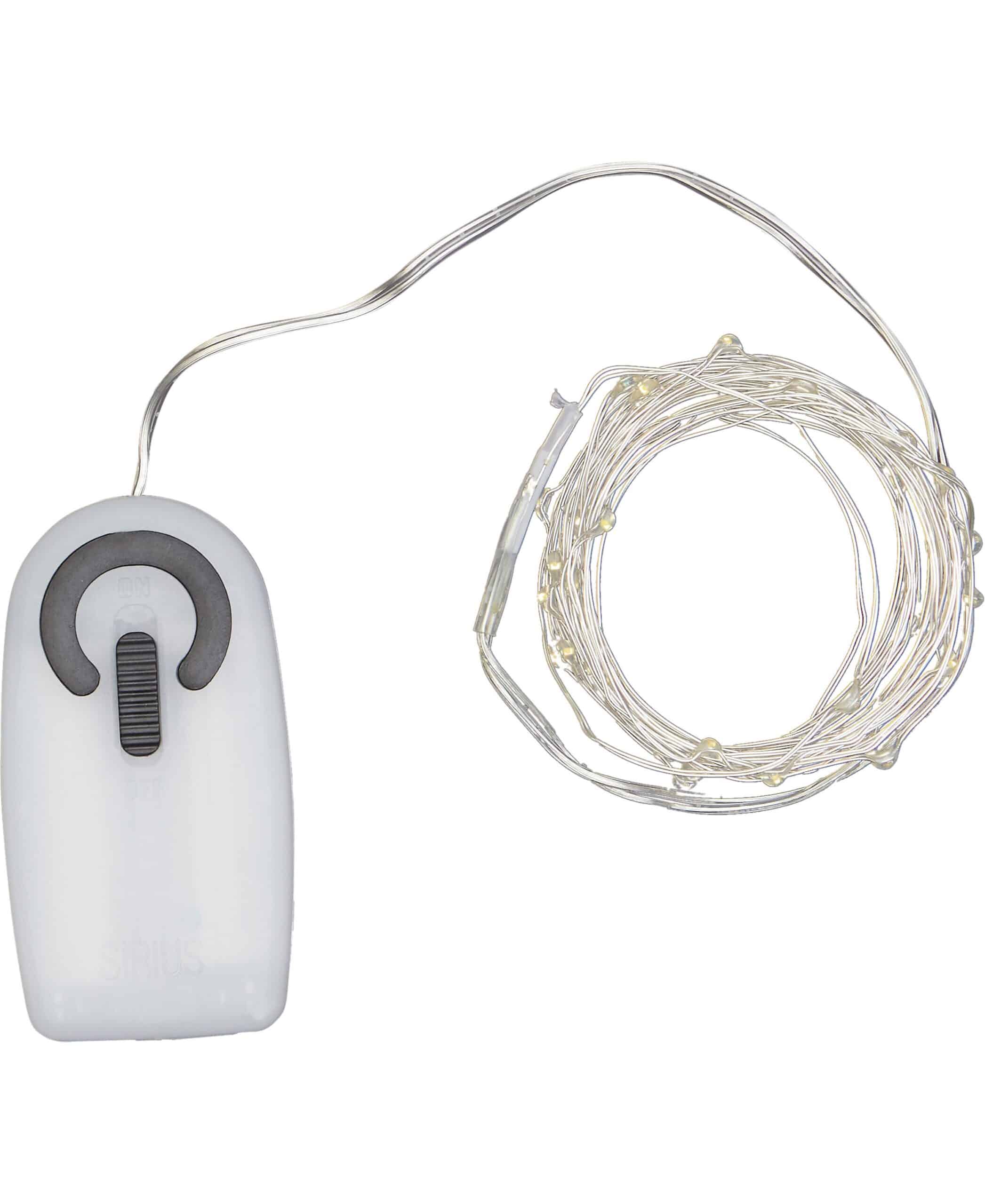 Knirke 40L M/timer, Klar/sølv