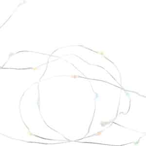 Knirke Multi Lyskæde 20L, Multi/sølv