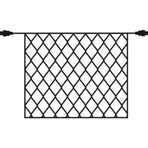 2 stk Sirius Tech-Line udendørs lysnet, 196 varm hvide lys, 3x3 meter, forlænger