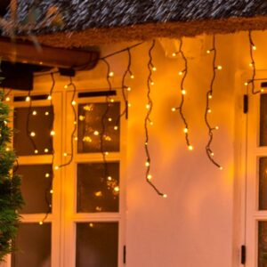 Sirius - Top-Line Energy Iskrystal Supplement sæt 100 LED, Varm Hvid, 2,5 x 0,75 m