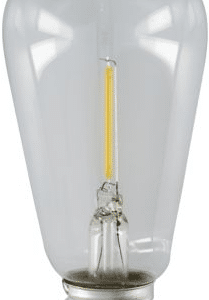 LED-pære / elpære House Doctor Function G80, sort glas til lyskæde 209420121